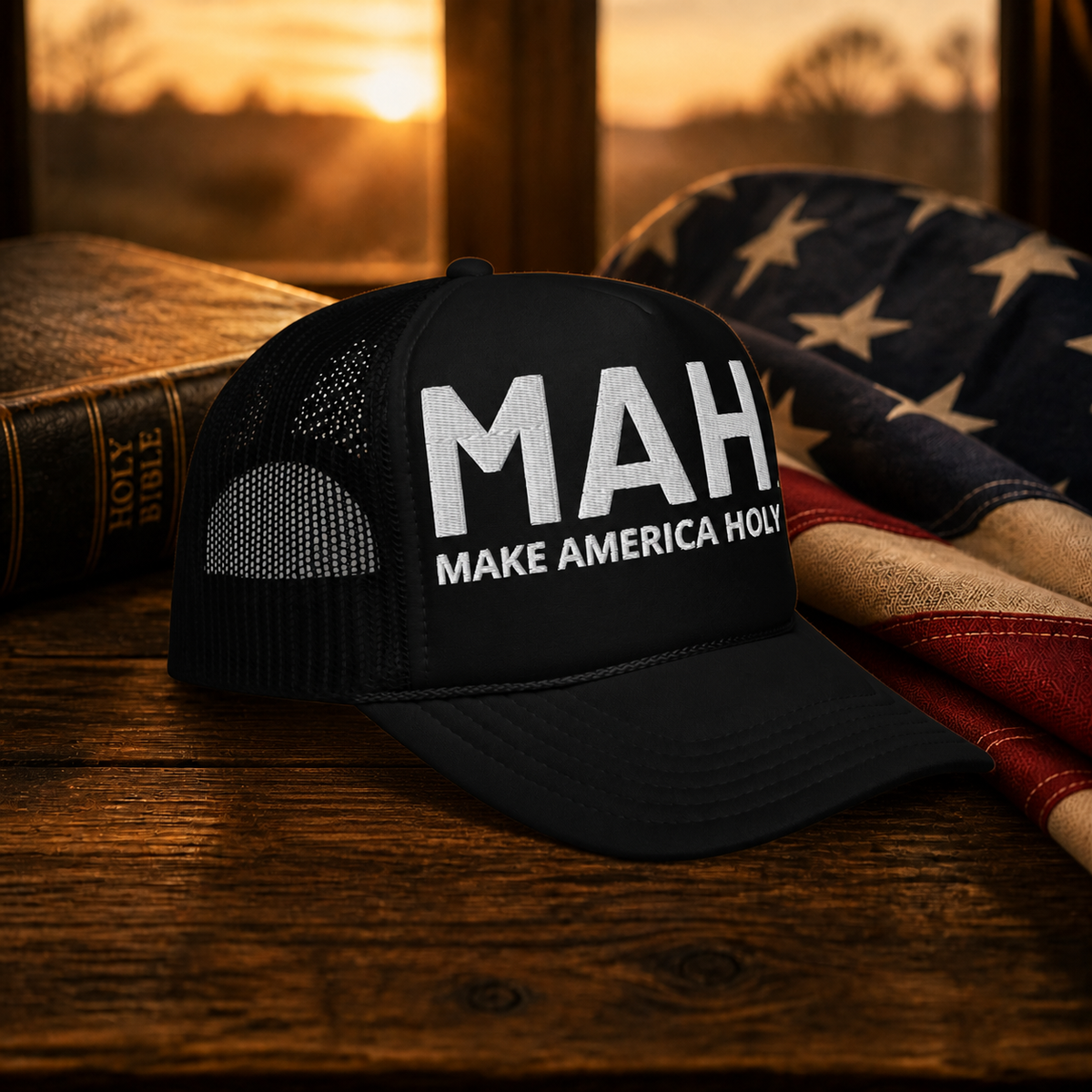 MAHA - Embroidered Trucker Hat (All colors)