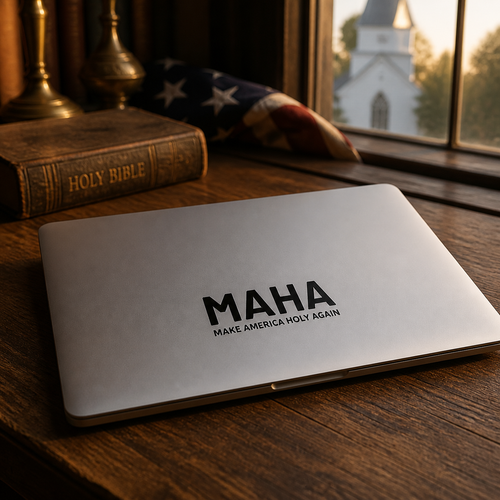 MAHA - Permasticker (Black)