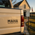 MAHA - Permasticker (Black)